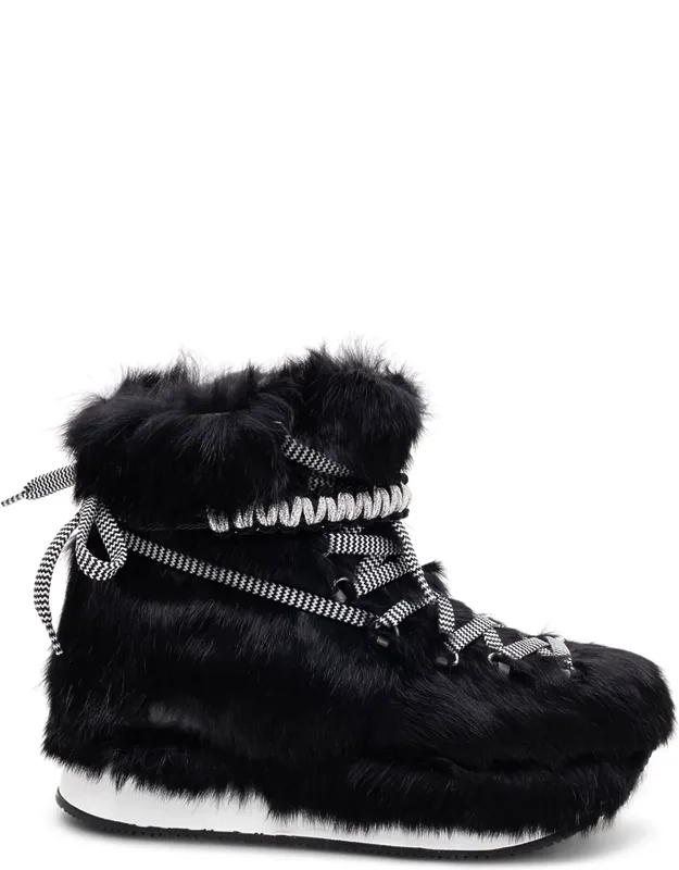 Lace-up Ankle Length Boots