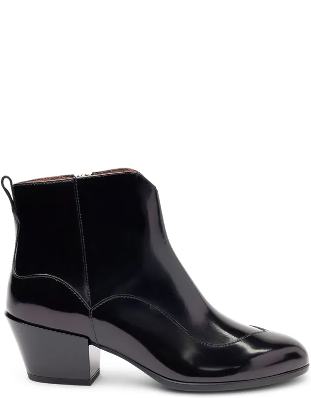Zip Up Ankle Boots