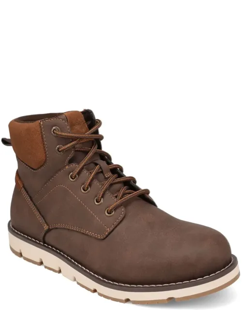 Rugged Casual Lace Up Boots