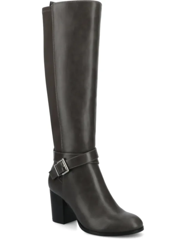 Avalonn Knee High Wide-calf Dress Boots