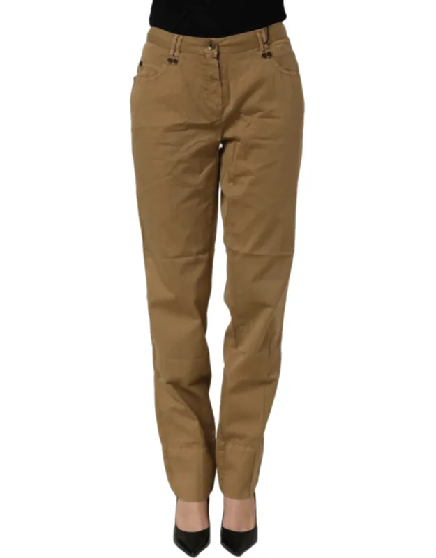 Straight Cotton Stretch Chinos