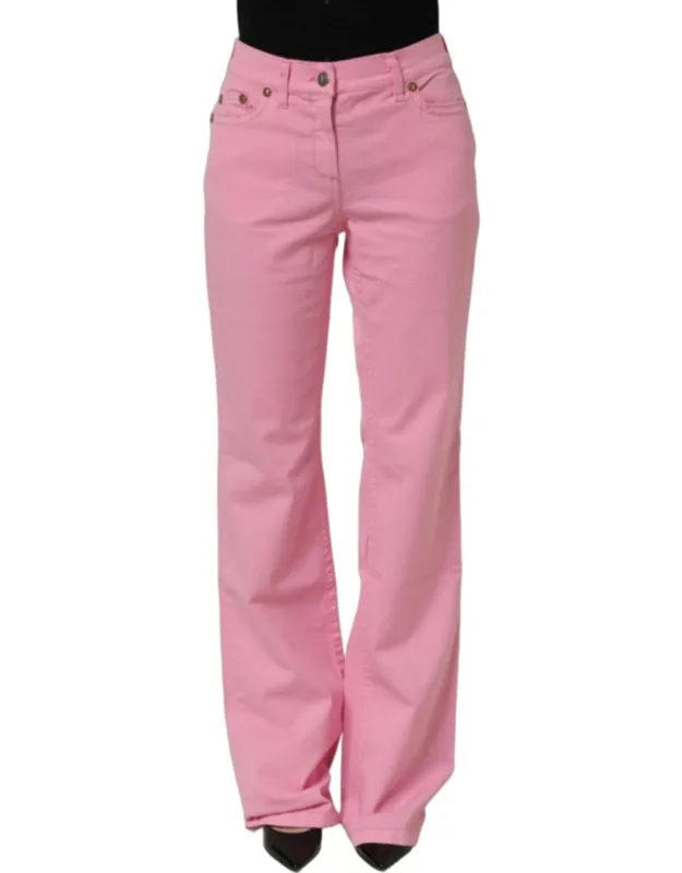 Mid-waisted Casual Jeans