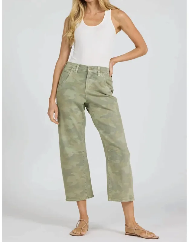 Lasso High Rise Cropped Jeans