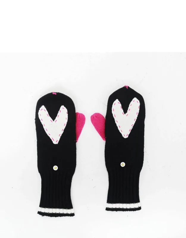 Heart Mitten