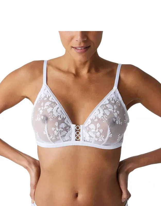 Orphee Sheer Plunge Bra