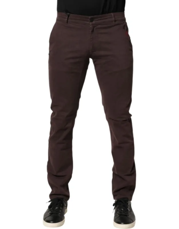Cotton Mid Waist Skinny Jeans (pre-owned)