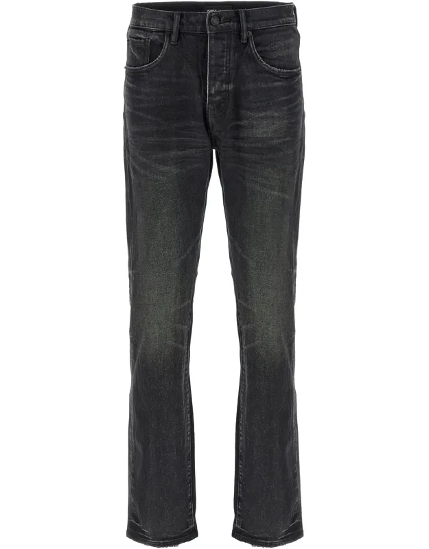 Cotton Straight-leg Jeans
