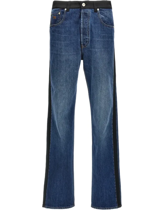 Cotton Straight-leg Jeans