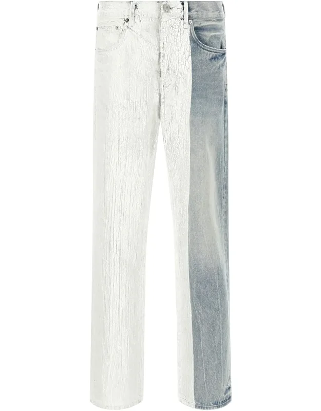 Cotton Straight-leg Jeans
