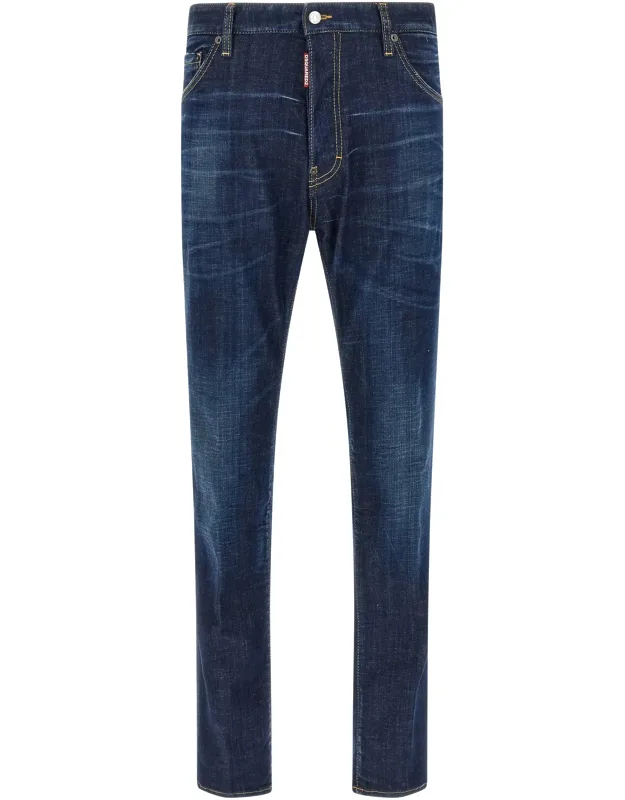 Cotton Straight-leg Jeans