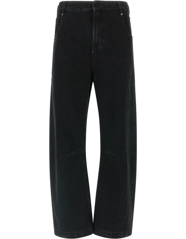 Cotton Straight-leg Jeans