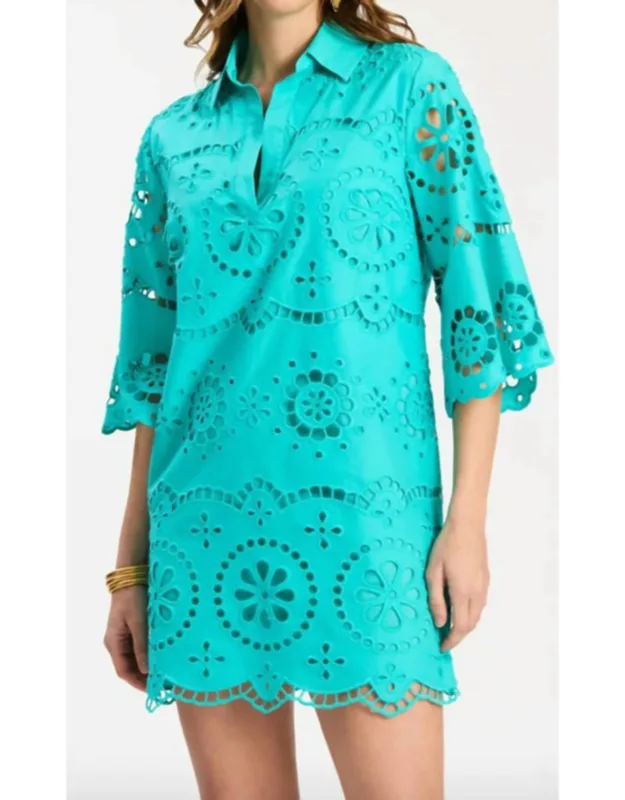 Penny Eyelet Tunic Dress