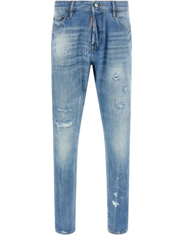 Cotton Straight-leg Jeans