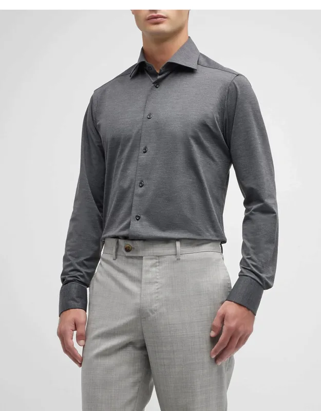 Slim Fit 4-way Stretch Dress Shirt