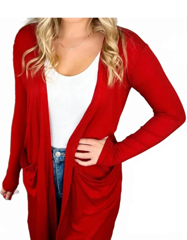 Wanna Dance Rayon Blend Long Sleeve Cardigan