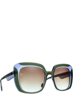Ocilia Acetate Square Sunglasses