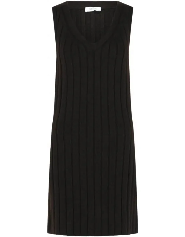 Ribbed Knit Dress