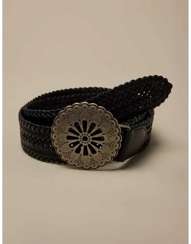 Woven Concho Belt