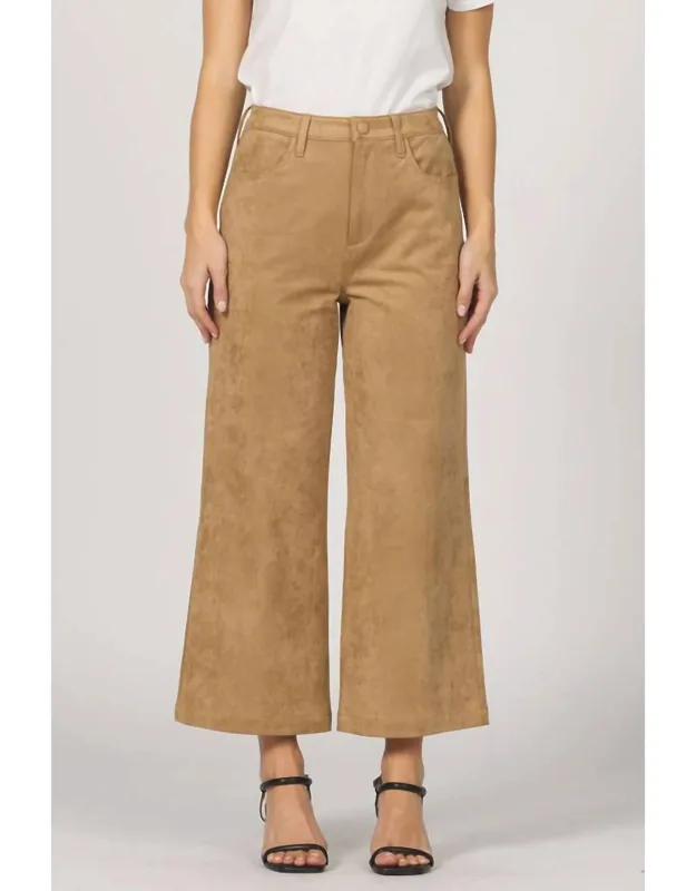 Audrey Suede Pants