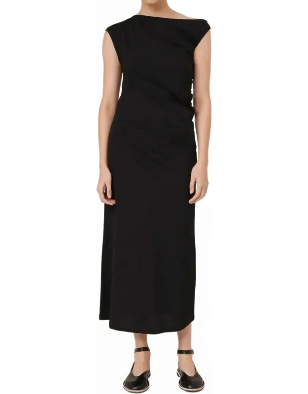 Asymmetric Maxi Dress