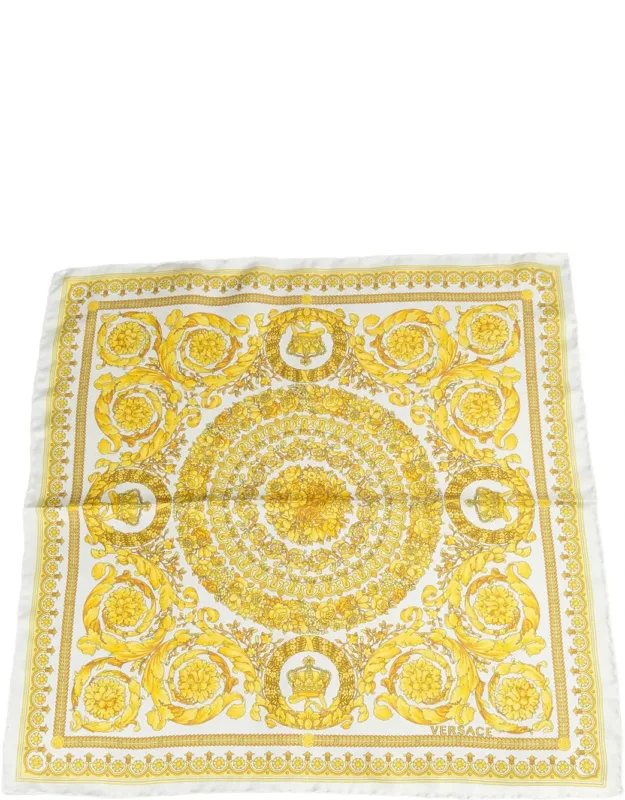 Barocco Pattern Silk Scarf