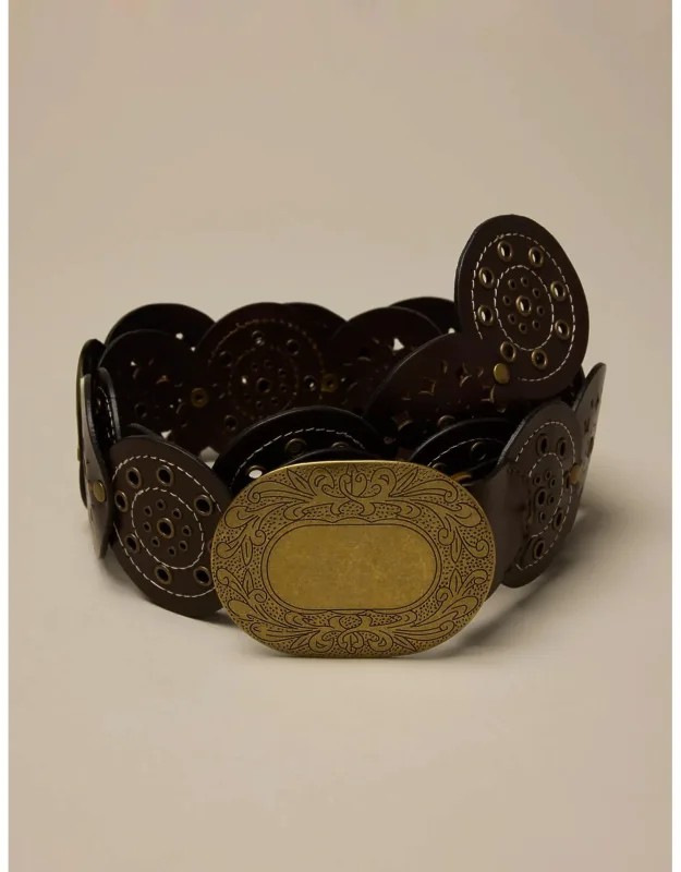Studded Circle Disc Belt