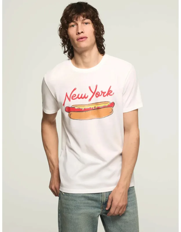 New York Hotdog Tee