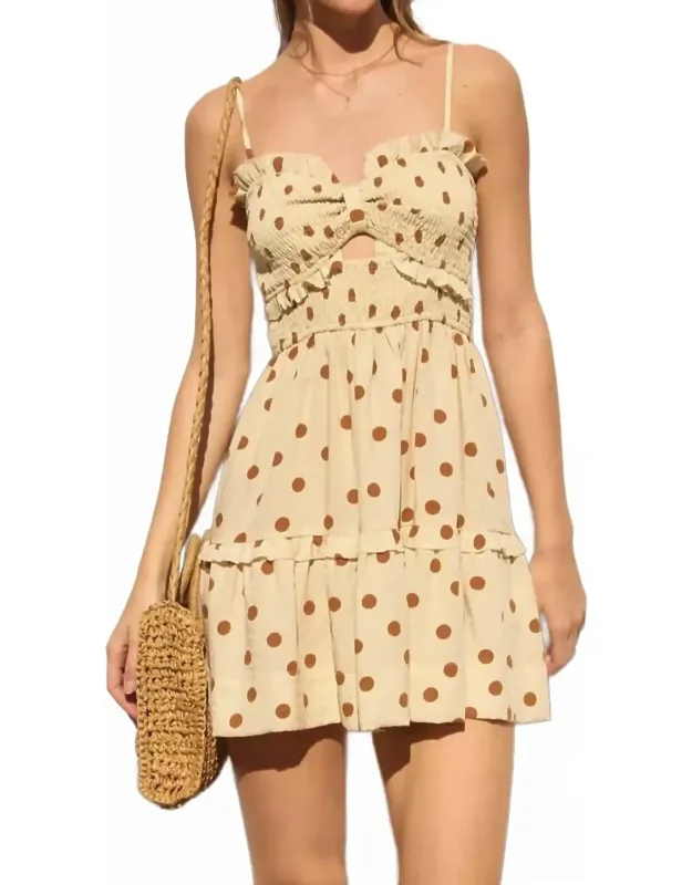 Smocked Sweetheart Mini Dress