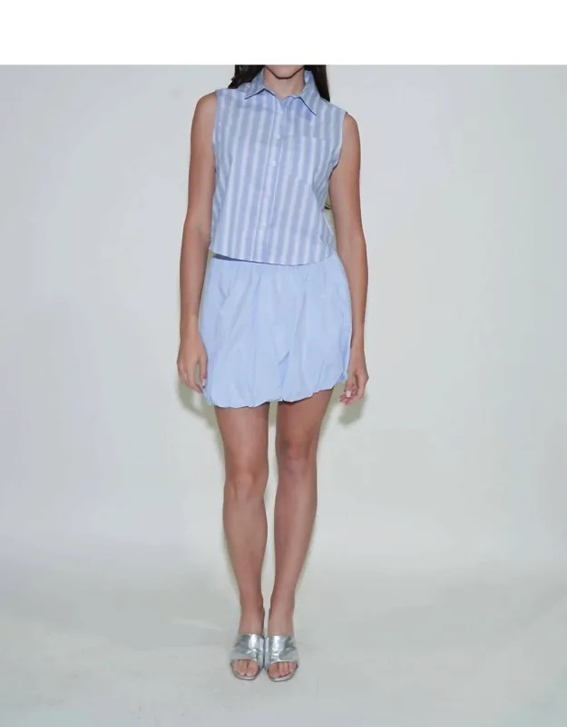 Bubble Mini Skirt