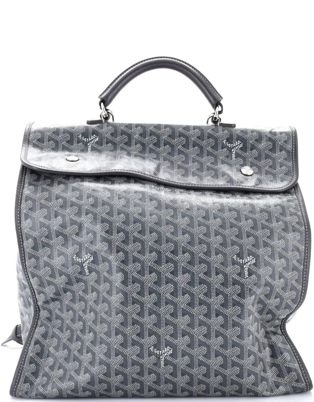 Briefcase Backpack Coated Canvas
