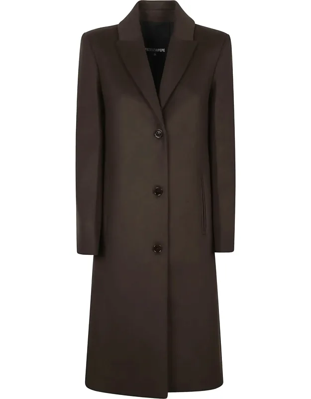 Wool-blend Coat