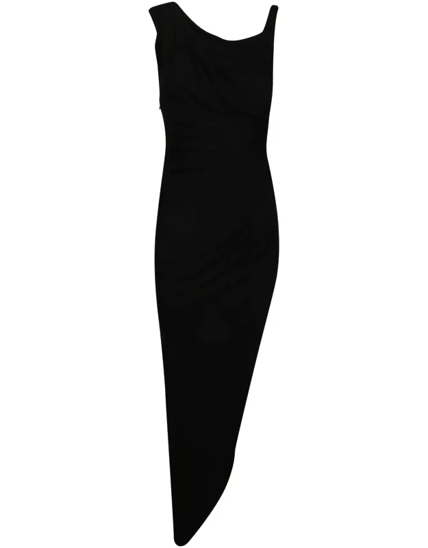 Asymmetrical Sleeveless Day Dress