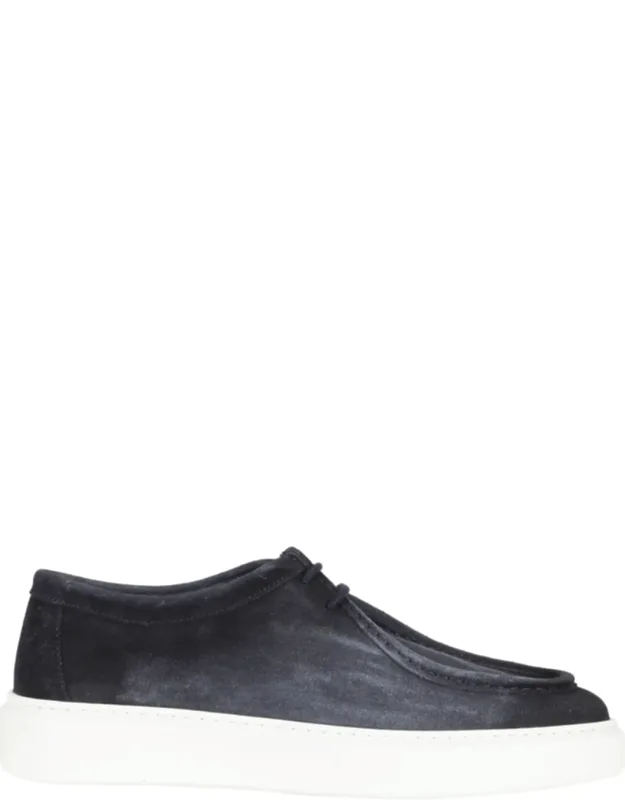 Midnight Blue Chukka Boots