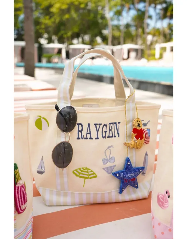 Icon Mini Embroidered Canvas Tote