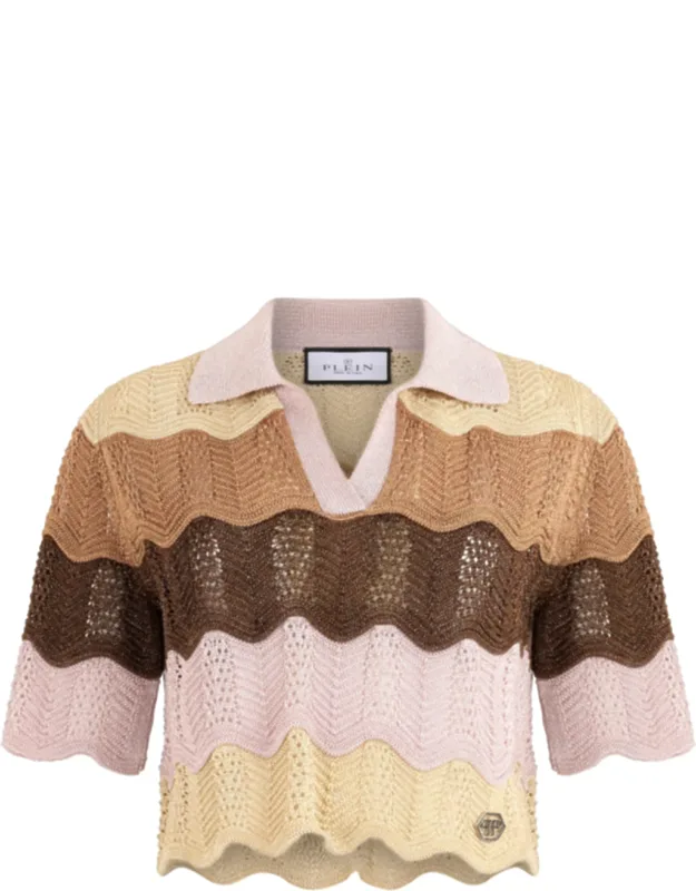 Knitted Polo T-shirt