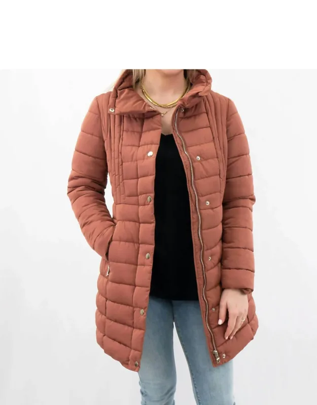 Long Puffer Coat