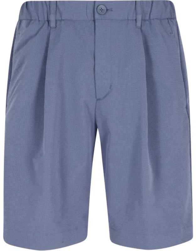 Bermuda Seer-crease Seersucker Shorts