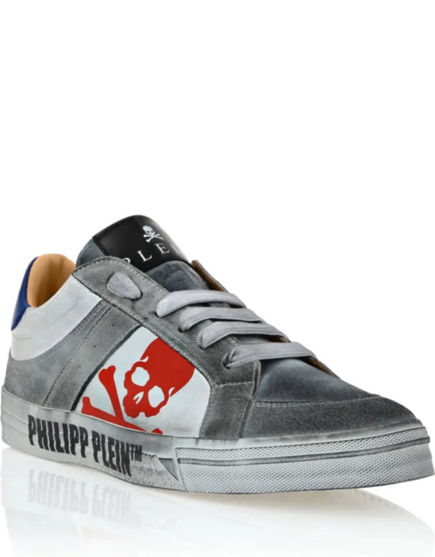Leather Hi-top Sneakers