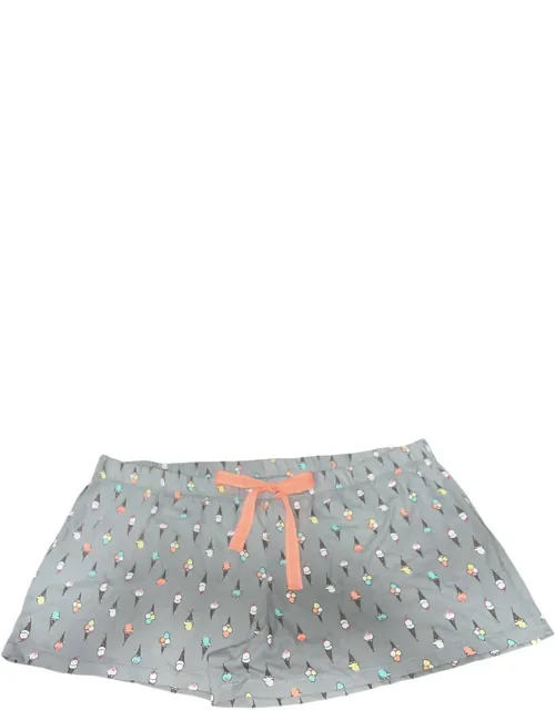 Printed Pajama Shorts