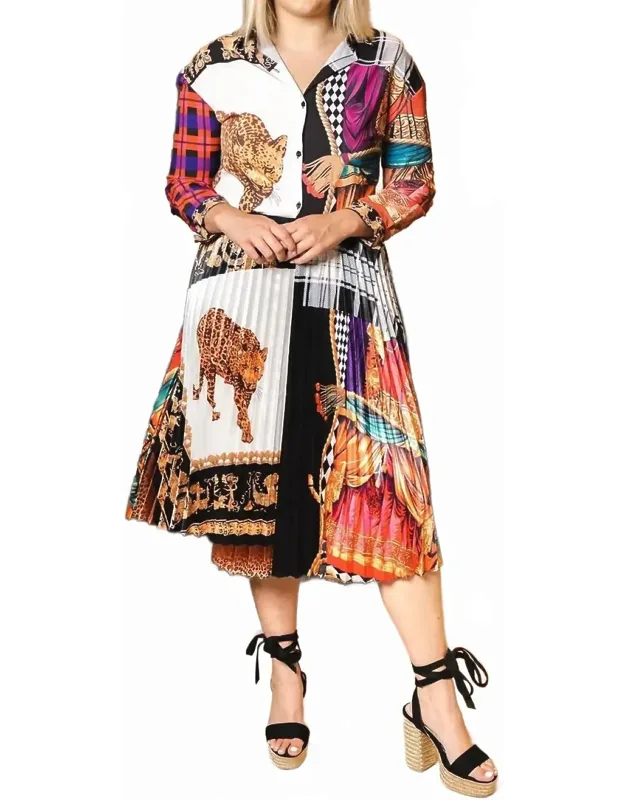 Pleated Skirt