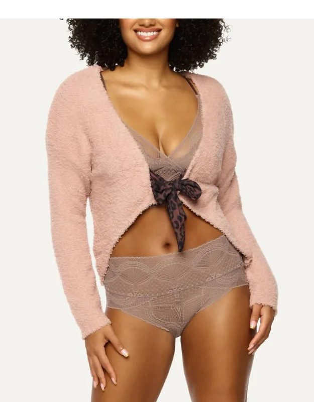 Lounge Tie Front Cardigan