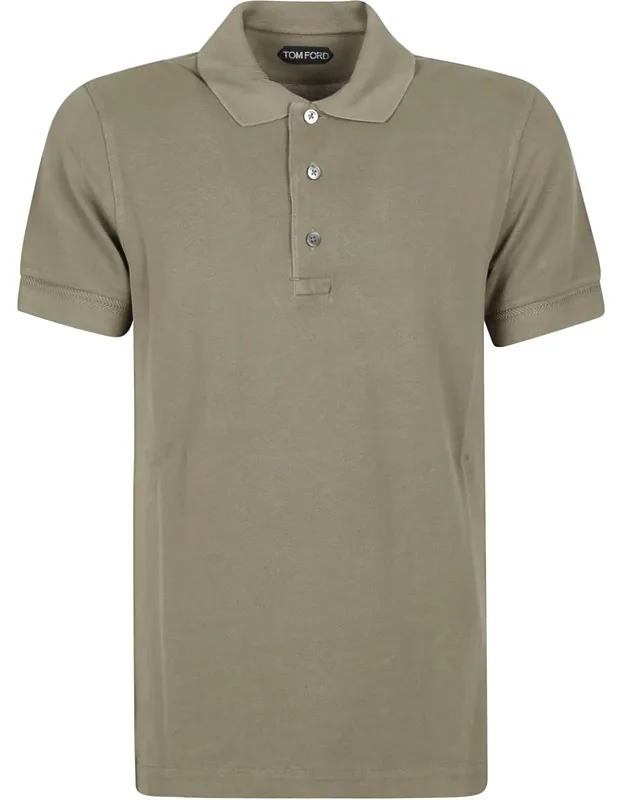 Minimalist Lyocell Blend Polo Shirt