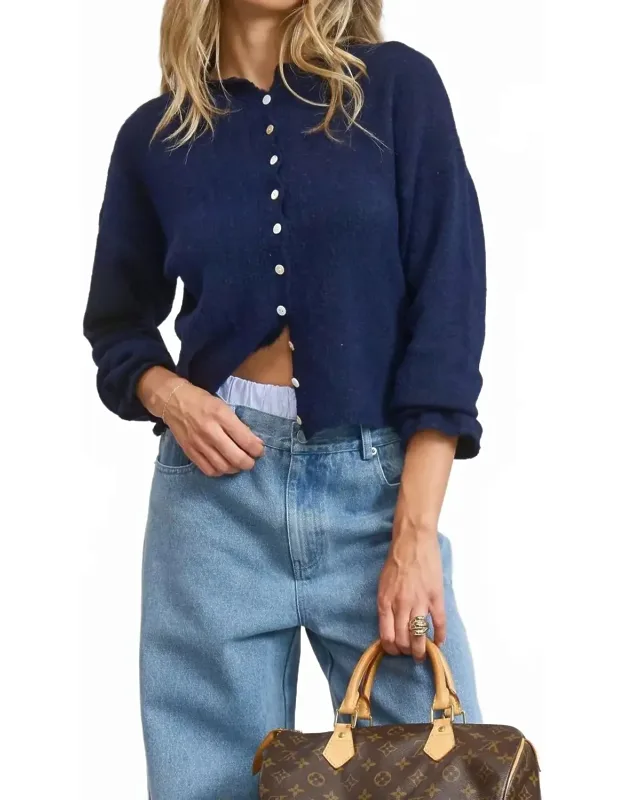 Button Down Casual Cardigan