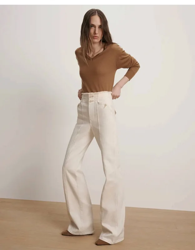 Crosbie Slim Wide Leg Jeans