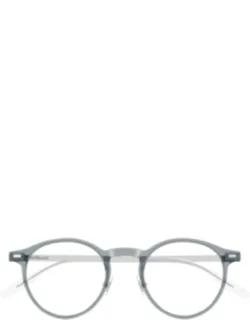 Fabric-blend Round Sunglasses
