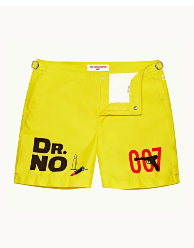 Bulldog - 007 Dr No Mid-length Swim Shorts