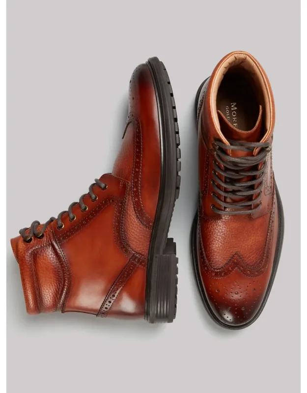Moretti Zion Lace-up Boots