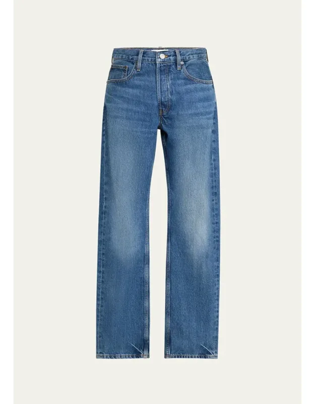 Straight-leg Jeans