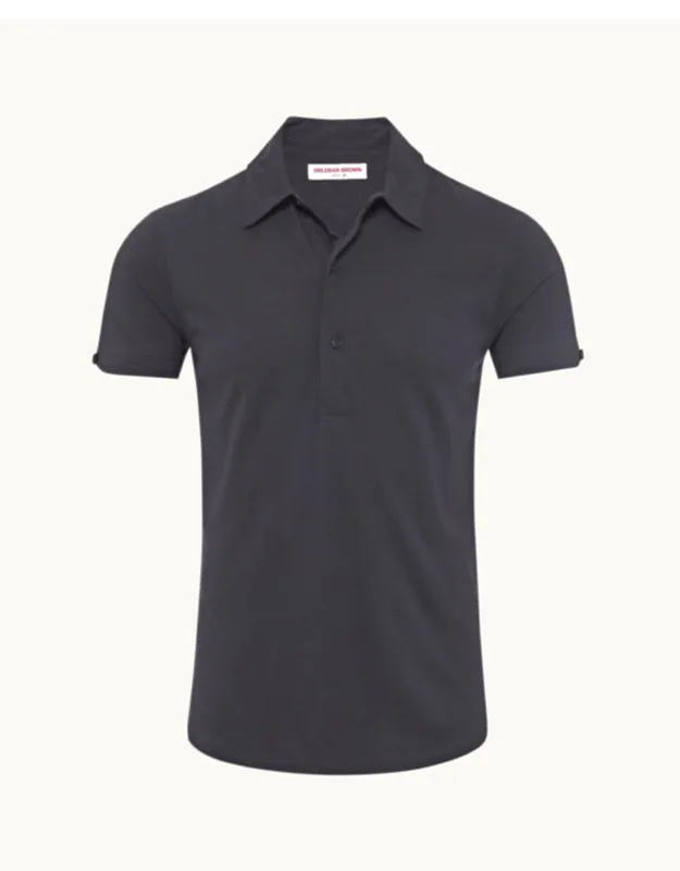 Tailored Luxe Cotton-silk Polo Shirt