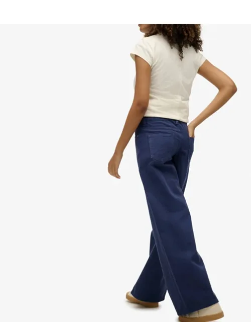 Mid Rise Baggy Pants
